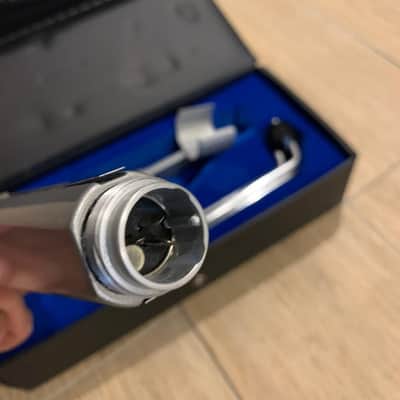 Uher M 537 German Dynamic Vintage Mic (AKG) with case and stand. image 10