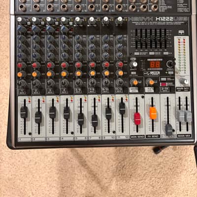 Behringer Xenyx X1222USB 16-Input Mixer with USB and Effects | Reverb