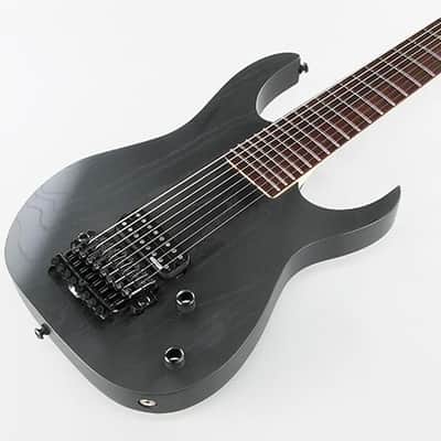 Ibanez M80M Meshuggah Martin Hagstrom Weathered Black 8-String Guitar + Gig Bag - BRAND NEW image 2