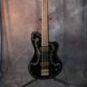 Video Demo 2019 New Old Stock BiLT Corvaire 34" Bass Guitar F Holes Lollar Pickups Hard Shell Case