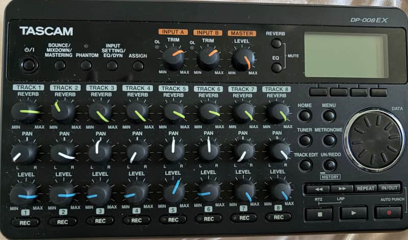 Tascam DP-008EX 8-track Digital Portastudio | Reverb