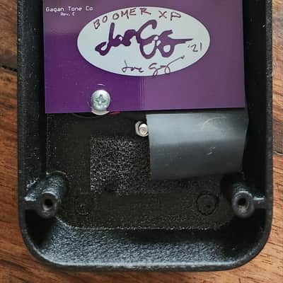 Signed Joe Gagan (Gagan Tone Co) Boomer XP Natural Fuzz Wah 2021 USA image 12