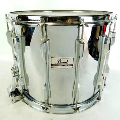 Pearl 12x15"Maple Shell USA Marching Snare Drum COW 12Lug High-Tension Pipe Band image 1