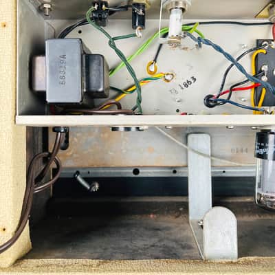 Fender Reverb Unit 6G15 1963 - Blonde image 12