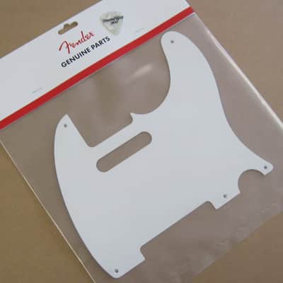 Fender USA 50s Vintage 5 Hole Telecaster Pickguard White 0051514049