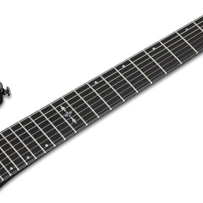 Schecter Hellraiser Hybrid C-7 - Trans Black Burst (TBB) (1924) image 5