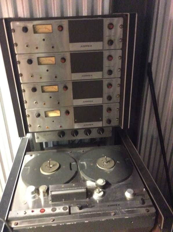 Ampex AG-300 4 Track 1/2" Analog Tape Machine c.1967 image 1