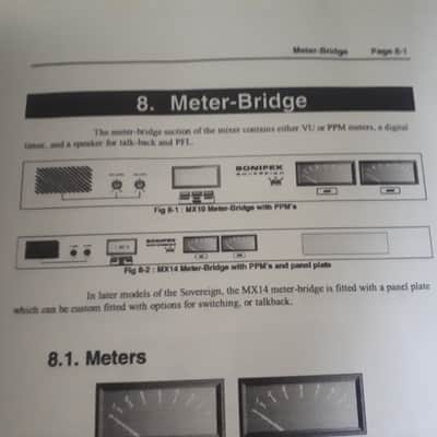 Sonifex Sovereign Mixer User Handbook for MX-10, MX-145 & MX-PSU 1995-97 image 3
