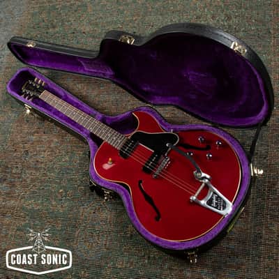1992 Gibson ES-135 Semi-Hollow Body with added Bigsby, Hard Case image 16