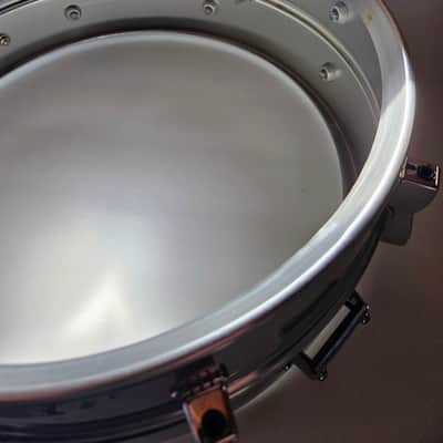 67 Ludwig  Acrolite No. 404-grey matte finish and chrome image 13