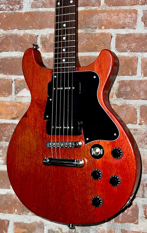 2003 Gibson Les Paul Faded Double Cutaway Worn Cherry P-90's, Includes Pro Setup & Hard Shell Case !