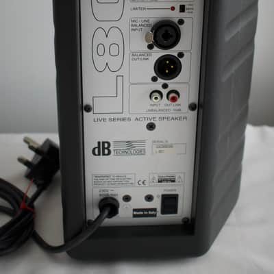dB Technologies L80 Self Powered Speaker 2010 - Black image 2