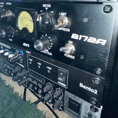 Black Lion Audio B172A 2-Channel Hybrid FET/Optical Compressor 2019 - 2021 - Black image 5