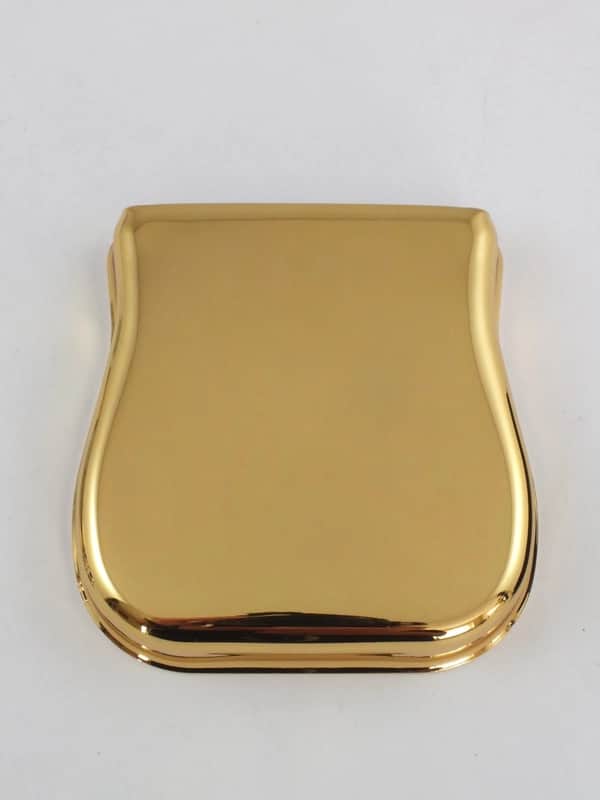 GOLD Gloss Telecaster Ash Tray Bridge Cover for Esquire or | Reverb
