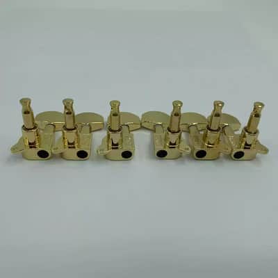 Korean Jinho double-neck electric folk acoustic guitar fingerboard button and winding mechanism image 4