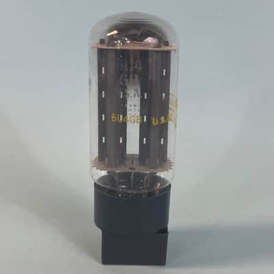 1958 General Electric 5U4GB Vintage GE Realistic Side Getter Rectifier Tube!T274 image 5
