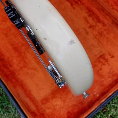 Fender Jazz Bass L-series 1965 - Olympic white refin image 12