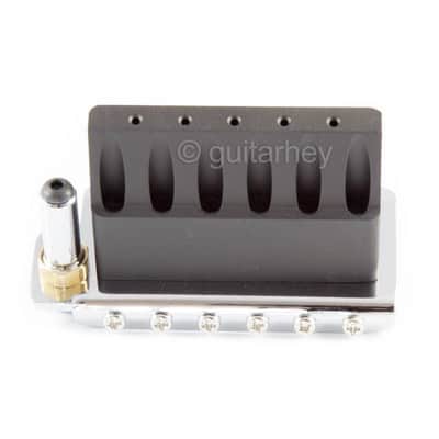 NEW Gotoh 510T-SF2 Non-locking Tremolo Bridge Steel Saddles w/ Screws  - CHROME image 4