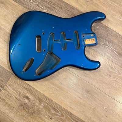 1980s Fender Contemporary Stratocaster body vintage original electric guitar parts image 1