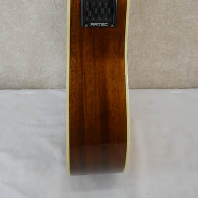 Epiphone El Segundo Acoustic Electric Bass Guitar - Natural image 12