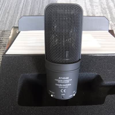 Audio-Technica AT4040 Large Diaphragm Cardioid Condenser Microphone 2010s - Black image 10
