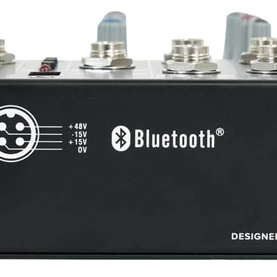 Gemini GEM-05USB Compact 5 Ch. Bluetooth Mixer w/USB/2 Bus/2 Band EQ+Backpack image 17