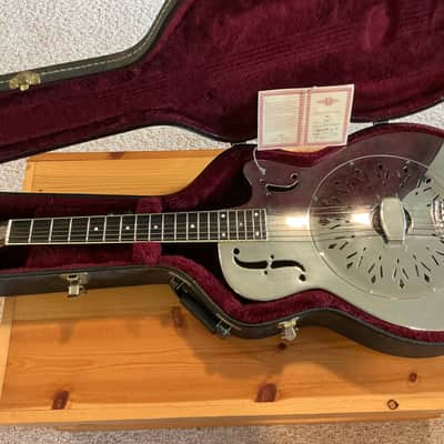 Continental Resonator Guitar Single Cone 1998 - German silver image 1