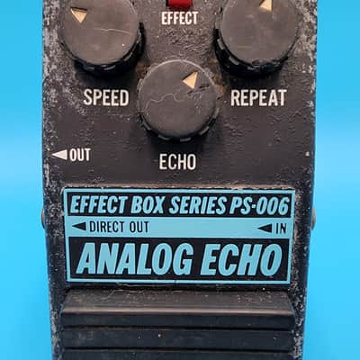 Rare 80s Guyatone PS-006 Analog Echo Guitar Effect Pedal Bass Japan DM-2 MN3005 image 3