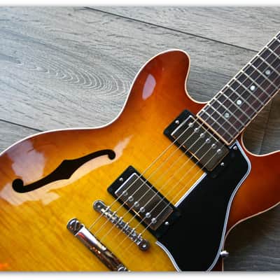 Gibson Custom Shop CS-336 Figured w/Non-Reverse Firebird Neck LIMITED EDITION Sunburst image 5