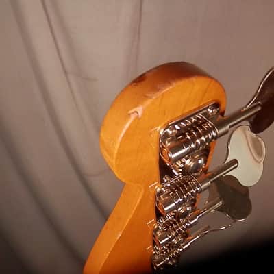 Fender Jazz Bass Sunburst Electric Bass with gig bag Made in Japan 2012 image 14