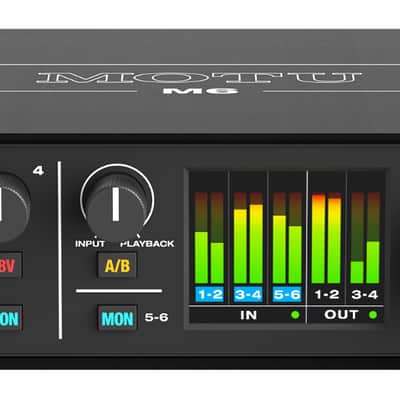 Motu M6 USB C Audio Interface 839128006263 image 1