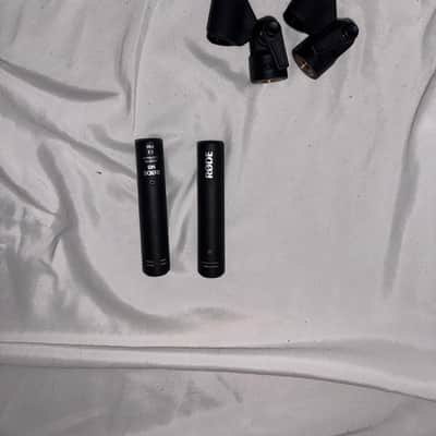RODE M5 Small Diaphragm Cardioid Condenser Microphone Matched Stereo Pair 2015 - Present - Black image 1