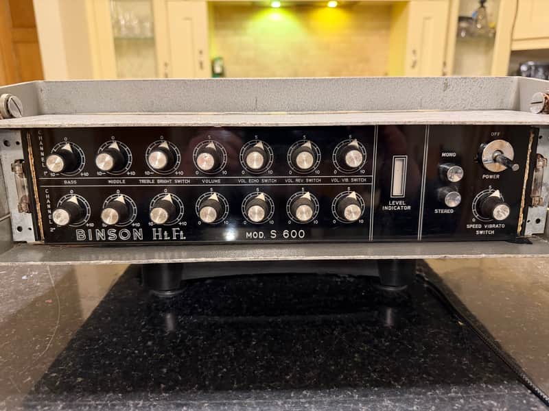 Binson Mod.S600 Preamp Reverb - Italy 1969 image 1