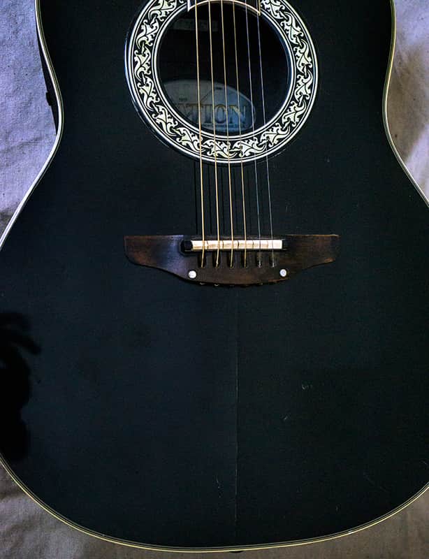 1982 Black Ovation 1617-5 Legend | Reverb