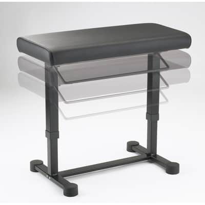 König & Meyer 14080 Piano Bench Uplift Synthetic leather, black - Piano Bench image 2