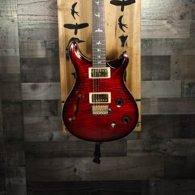 Guitar Chopps "Paul Reed Smith" Wood Mountable Wall Art Guitar Hanger and Shelf Case image 1