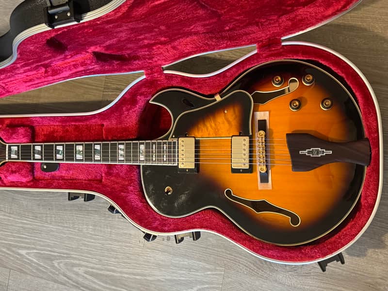 Ibanez Ibanez LGB30 George Benson Hollowbody Guitar with Case - $1,075 2020s - Sunburst image 1