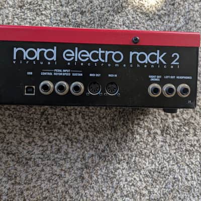 Nord Electro 2 Rack Rackmount Virtual Electromechanical Piano 2002 - 2009 - Red image 7