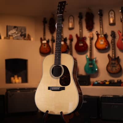 Martin D-28 Standard Series Acoustic Guitar - Natural Gloss with Aging Toner 5675 image 2