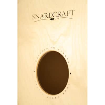 Meinl 11 3/4” x 18” Snarecraft Cajon - Baltic Birch Frontplate image 5