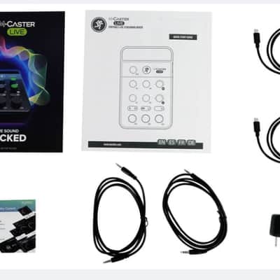 Mackie M-Caster Live Portable Live Streaming Mixer 2022 - Present - Black image 9