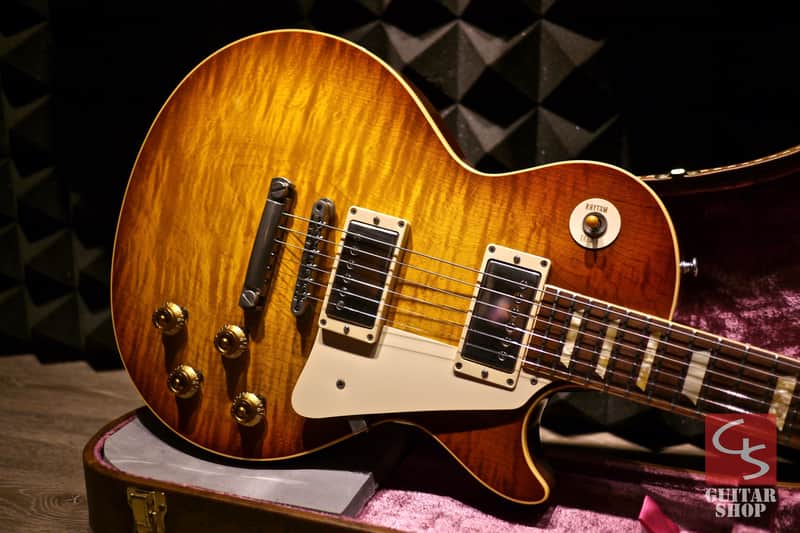 2004 Gibson Custom Shop 1959 Reissue R9 "One Piece Top" HRM Iced Tea Burst, Rare! image 1