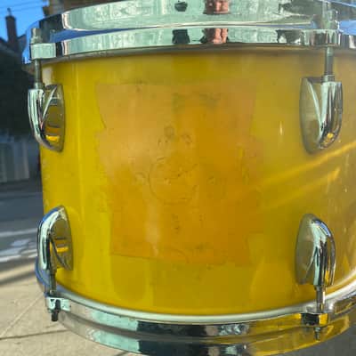 RARE! Gretsch Tony Williams Lifetime Yellow Drum Set in TWYL Yellow Lacquer image 6
