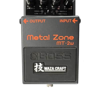 Boss Waza Craft MT-2W Metal Zone Distortion Effects Pedal image 4