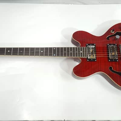 Paramount Premier SE Electric Violin Hollow Body Guitar with Hard Case - Nice! image 3