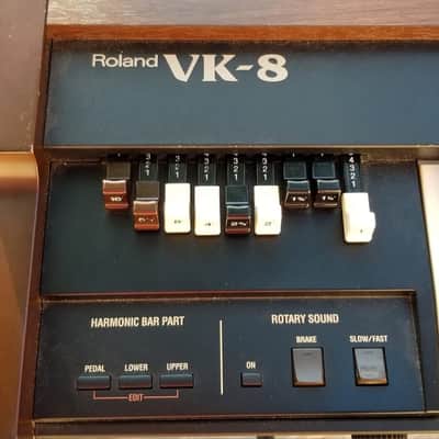 Roland VK 8 Electric Organ w/ Leslie Connector 1990s Japan image 5