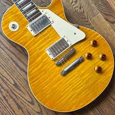 2013 Gibson Custom Shop Historic ‘59 Les Paul Standard Reissue (R9)- Lemon Burst VOS w/ OHSC image 3