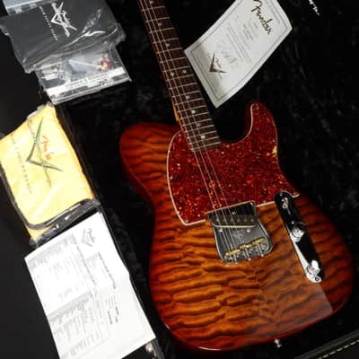 Fender Custom Shop Master Built Series Quilt Top Esquire NOS by Jason Smith, Tobacco Sunburst [CZ526154] (07/20) image 12