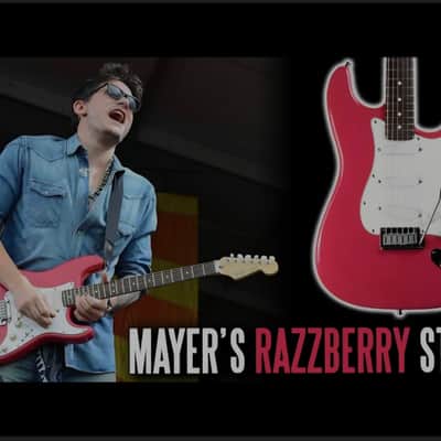Fender USA Stratocaster Plus 1988 - in Raspberry Razzberry - Like John Mayer's image 2
