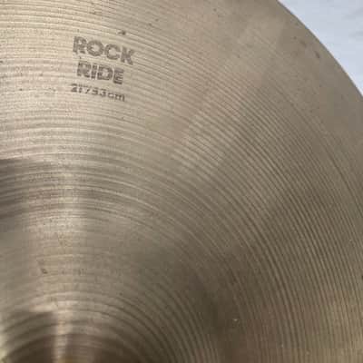 Zildjian 21" A Series Rock Ride Cymbal - Traditional - 3,440g (C020-C7) image 5
